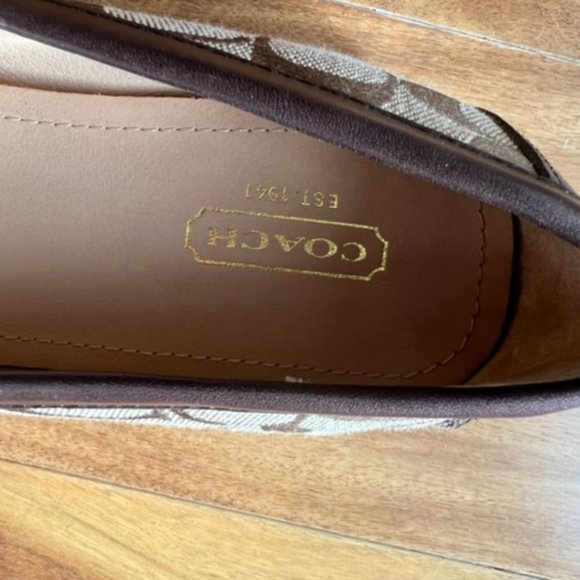 Coach Driving Mocs - NEW, NEVER WORN - Picture 5 of 5